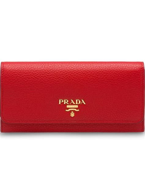 prada wallet black red inside|Prada red wallet sale.